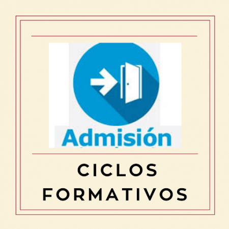 ADJUDICACIONES EN CICLOS FORMATIVOS DE GRADO MEDIO Y SUPERIOR
